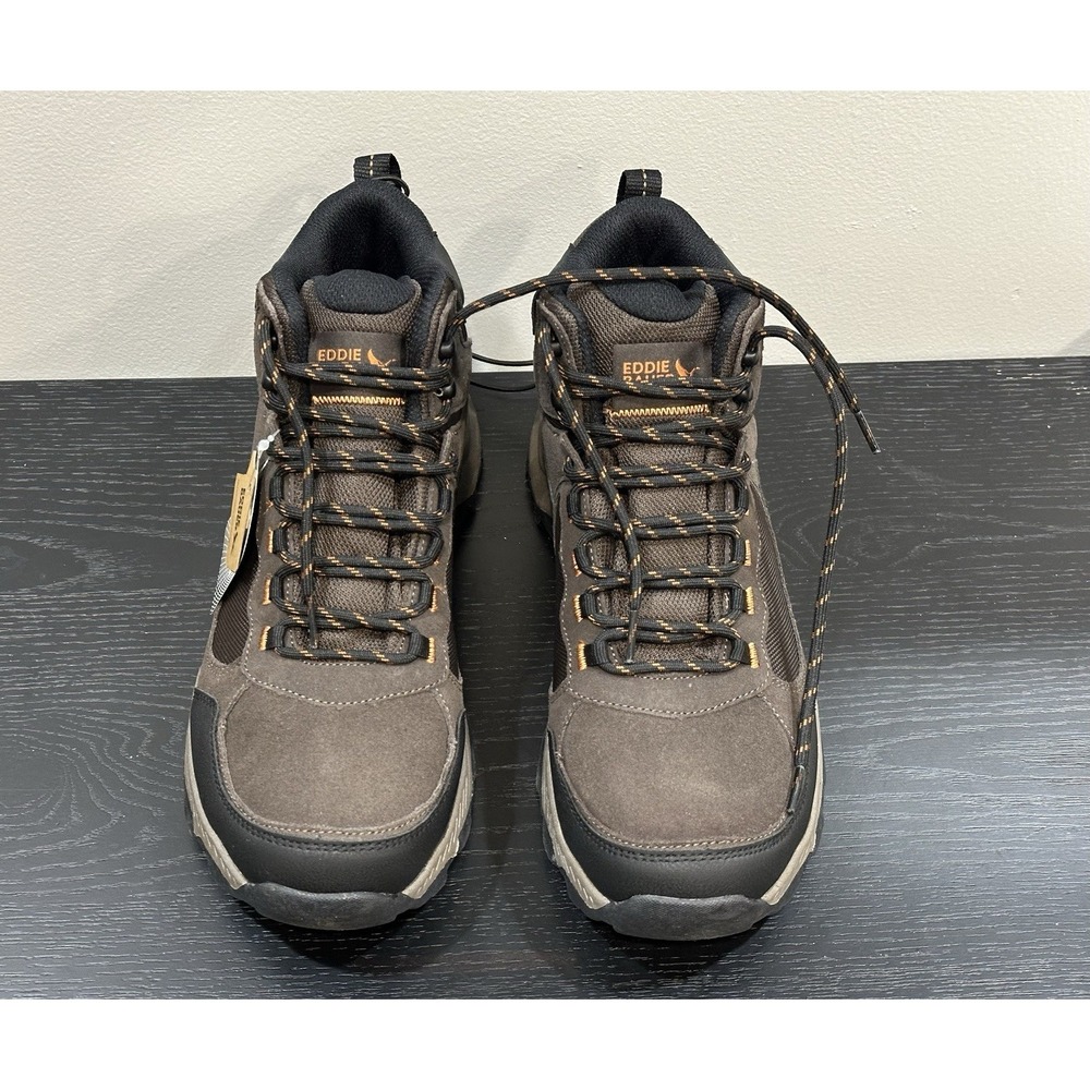 NEW Eddie Bauer Bonham Hiking Outdoor Boots MENS Brown Lace Up Leather SIZE 9.5 - Picture 8 of 11